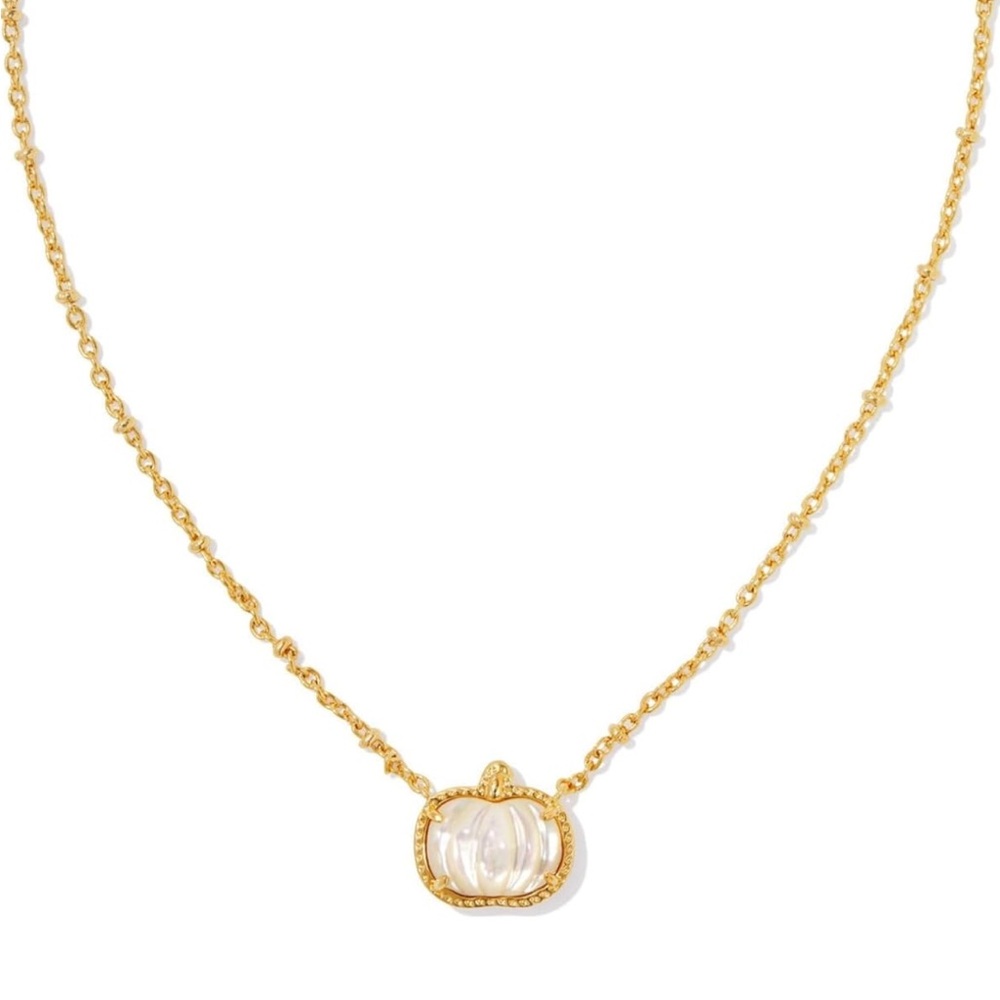 Kendra Scott Pumpkin Necklace